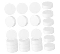 Lurrose Foam Circles Lightweight High-Density Polystyrene Cylinders 3x3x1 Inch for Cake Decorating Models Floral Arrangements and Craft Projects