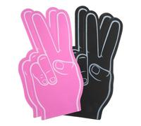 Lurrose Foam Fingers Convenient to Hold 4pcs for Cheer Team Members Lightweight Foam Hands Creative Style for Basketball and Soccer Games