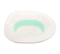 Lurrose Foldable Bidet Toilet Seat with Sitz Bath for Adults, Featuring Easy Storage and Pp-TPR Material, for Postpartum Care Wash Basin and Intimate Women Hygiene, Nursing Basin