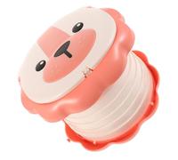 Lurrose Foldable Potty Training Seat Travel Potty Chair Collapsible Portable Plastic Pink Cartoon Lion for Boys, the Go Travel