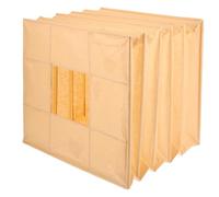 Lurrose Foldable Square Paper Lampshade 30x30cm, Yellow Rice Paper Pendant Lamp Cover, Ceiling Light Shade for Living Room and Party Decoration