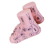 Lurrose Foot Acupuncture Training Model 1 Pair Human Foot Reflexology Model for Clinical Use Compact PVC Massage Aid for Doctors and Students