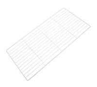 Lurrose Freezer Organizer Wire Rack 45×22 Cm White Mesh Partition Shelf Insert for Chest Freezer Shelf Divider Tray Separator