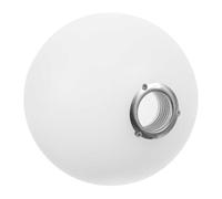Lurrose Frosted Globe Lampshade Light Cover Drop Resistant Modern Lamp Shade for Reading and Relaxation Childsafe Plastic Replacement Globe Shade for Home and Hotel Spaces