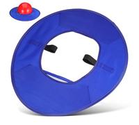 Lurrose Full Brim Hard Hat Sun Shade Visor Attachment in Blue Oxford Cloth for Men and Women, Providing All-around Coverage and Sun Protection for Outdoor Exploration in Summer