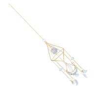 Lurrose Garden Crystal Colorful Window Pendant Sun Catcher for Windows and Space That Needs A Touch of Elegance Natural Crystal Glass Material Captures Sunlight and Wind Brings Tranquility
