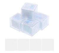 Lurrose Glass Cover Slips Consumables for 500pcs 20x20mm Microscope Slides Specimen Preparation for Educational Institutions and Laboratories