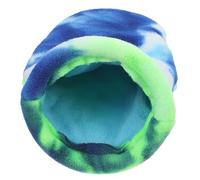 Lurrose Guinea Pig Hideout Warm Cozy House Bedding Small Animal Made of Breathable Fleece with Soft Ferret Sleeping Cave Suitable for Winter and Pet’s Living Space in Light Green