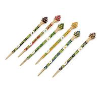 Lurrose Hair Rhinestones Japanese Antique Hair Pins Rhinestone Hair Pins Women Hairpin Hair Chopsticks Hair for Women Vintage Hairpin Women Hair Stick Vintage Hair Stick Fork Miss Alloy