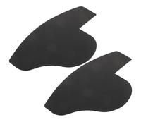 Lurrose Hairline Guide Barber Line up Tool Shaping Tool Card for Grooming and Beard Maintenance, Black Plastic with Home Convenience and Comfort for Precise Hairline and Beard Edge Design