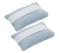 Lurrose Hand Contracture Cushion Palm Protector 2pcs with Elastic Band , Soft Breathable Polyester Ergonomic Support Retaining Shape for Stroke for Elderly Care and Gym Use