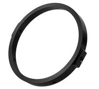 Lurrose Headlight Alloy for Style Classic Versatile Fit Motorbike Universal 5.75 Inch round Mounting in Bracket Black Aluminium with Easy Installation Accessories Motorcycle