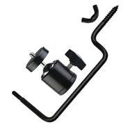 Lurrose Heavy Duty Game Camera Mount Bracket Hook with Rotation Adjustable Outdoor Hanger for Gardening Wildlife Photography Lightweight Portable Support for Trailcams