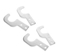 Lurrose Heavy Duty Steel Scaffold Step Hooks 4pcs Secure Scaffold Board Support with Quick Installation and Enhanced Safety Assurance for Scaffolding Platforms and Curtain Wall Projects