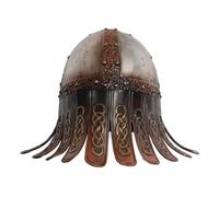 Lurrose Horned Viking Helmet for Medieval Costume Role Play - Decorative Hat for Themed Events and Cosplay Gatherings - Adult Headwear for Men and Women