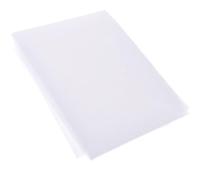 Lurrose Hot Melt Film Double-Sided Fusible Interlining for Garment Use, Black and White High Temperature Adhesive Fabric 1.1m X 1m for Sewing and Embroidery Accessories