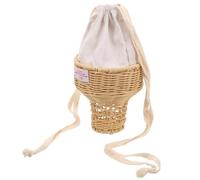 Lurrose Ice Cream Shaped Crossbody Purse for Teen with Hands-free Carrying and Spacious Interior, Kawaii Fashion-forward Bag for Everyday Use and Going on Date