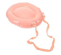 Lurrose Inflatable Fake Pregnant Belly Costume Prop Realistic PVC Bump for Halloween Christmas Cosplay Role Playing Events Safe Durable Artificial Belly for Parties