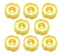 Lurrose Inflatable Life Vest Bobbin Replacement Pills Portable 8pcs with Water Soluble Design and Manual Activation Option, Yellow Accessory for Water Rescue Scenarios
