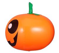 Lurrose Inflatable Pumpkin Balloon Decoration, for Pumpkin-shaped Orange Pvc Balloon, Safe to Use Halloween Party and Home Use for Autumn Festival and Thanksgiving Party Decor
