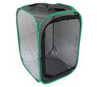 Lurrose Insect Cage Black Mesh and Green Edges Foldable Design for Easy Storage as Translucent Plant Incubator for Observing Butterflies Insects in Your House Garden