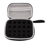 Lurrose Insulin Vial Storage Case with 20 Slots, Oxford Cloth Material, Thick Insulation and Removable Lid, Travel-Friendly Diabetes Organizer for 3ml and 10ml Vials, for Flight Journeys