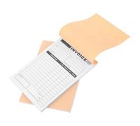 Lurrose Invoice Book and Order Receipt Pad Small Business Triple Copy 2pcs 60 Pages Each Business Invoice Receipt Book for Order Management and Record Keeping