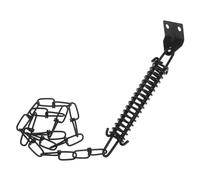 Lurrose Iron Door Lock Chain Storm Damage Prevention Anti-Pry Structure Gate Closer Outdoor for Back Doors and Frame