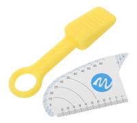 Lurrose Jaw Exerciser Men Jaw Opening Device Silicone 0.5-1.5cm Bite Yellow for Postsurgery Rehab and Work for Mandibular Rehabilitation and Oral Health