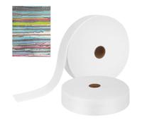 Lurrose Jelly-Roll: 2 Rolls Jelly-Roll Fabric Strips - Quilt Batting - 2 1/4 Inch Total 35 Yards for Throw Rugs, Braided Rug