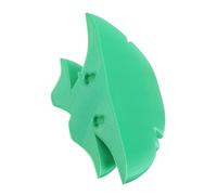 Lurrose Jumping Spider Habitat Accessories Mushroom Floating Shelf with Suction Cup Green Plastic Climbing Platform Invisible Decor Integration Wild Habitat Simulation for Aquarium