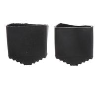 Lurrose Ladder Feet Covers Non-Slip Rubber Foot Pads for Folding Step Ladders 1.69 X 1.65 Inches Sound Insulation Floor Protection Easy Installation 2 Pack