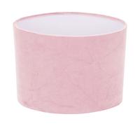 Lurrose Lamp Shades 1pc Cloth Lamp Shades for Table s, Oval Shape Pink E27 Fabric Cloth Craft Cover for Floor Ceilling Light