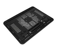 Lurrose Laptop Cooling Pad Ergonomic Design USB Powered Cooler for Laptops Durable and Easy to Use Laptop Stand with Quiet Operation for Comfortable Sitting and Spine