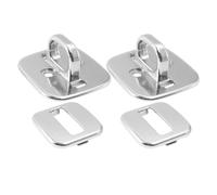 Lurrose Laptop Lock Cable with Fixed Anchor Base Plate 2Pcs, Computer Security Cable Locks for Tablets and Laptops, Desk Security Anchor for Library and Public Places