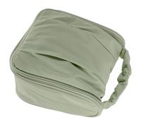 Lurrose Large Capacity Travel Toiletry Bag with Dry Wet Separation, Portable Cosmetic Bag in Polyester, Fashionable Design for Organizing Makeup and Toiletries the