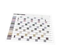 Lurrose Large Wall Calendar Poster Extra Large Paper Monthly Planner Giant Annual Organizer for School Office with Clear Yearly Overview and Easy Wall Hanging