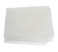 Lurrose Latch Hook Rug Canvas Mesh Fabric 150x100cm White DIY Tapestry Blank Canvas for Rug Making and Embroidery Crafts