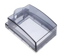 Lurrose Light Switch Cover Weatherproof Lockable Elevated Design Black 86 Type, Childproof Splash-Proof Switch Guard for Outdoor and Bathroom Electrical Outlets