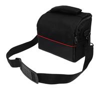 Lurrose Lightweight Black Dslr Camera Bag with Nylon Material and Single Shoulder Strap, Convenient Outdoor Camera Storage Bag for Women and Men Photographers