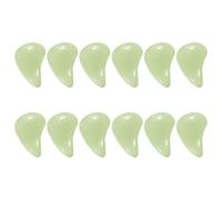 Lurrose Luminous Table Corner Protectors Easy to Install 12 Pcs for Safety with Drop Shape Soft Pvc Material for Dining Tables