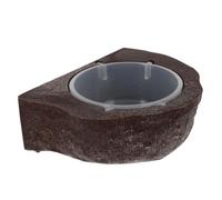 Lurrose Magnetic Water Bowl for Reptiles and Crawling Pets, Detachable Food Basin with No Burrs, Sturdy Resin and Pp Material, for Climbing House Decoration and Easy Feeding
