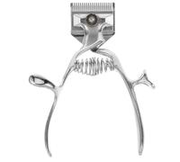 Lurrose Manual Clipper Hand Operated Vintage Trimmer Non Electric Haircut Tool Low Noise Durable Stainless Steel Grooming for Home Use