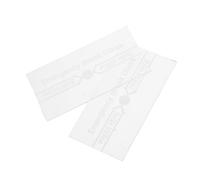 Lurrose Manual Fire Alarm Switch Cover Glass Breakage Panel Glass Replacement 2pcs for Fire Safety Easy Installation Suitable for Emergency Scenarios