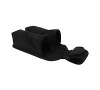 Lurrose Mic Carrier Attach On Speaker - Compatible with JBL Partybox Series - Carrying Tote Storage Bag for Outdoor Events, Fits Two Wireless Handheld Mics, Black