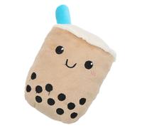 Lurrose Milk Tea Toys for Cat Chew Toy Creative Kitten Plush Material Cute Design for Indoor Use