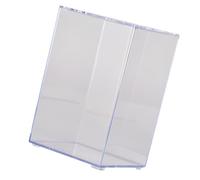 Lurrose Mini Acrylic Fish Tank 13x12x19cm Desktop Aquarium Box for Betta Fish Small Ecological Micro Landscape Aquarium Decor