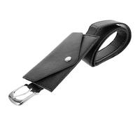 Lurrose Mini Belt Bag, Artificial Leather Material and Fanny Pack Black Waist Bag with Multi-Functional Design Stylish and Versatile Girls for Children for Running and Sport Activities