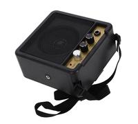 Lurrose Mini Guitar Amp, Portable Electric with 5w Power, Built-in Sound Effects and High Fidelity Compact Plastic and Metal Construction, Drum Amplifier Speaker for Practice