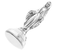 Lurrose Mini Mary Garden Statue Small Catholic Figurine Our Lady of Grace Religious Ornament for Home Altar Easter Decor with Lifelike Detail and Spiritual Symbolism